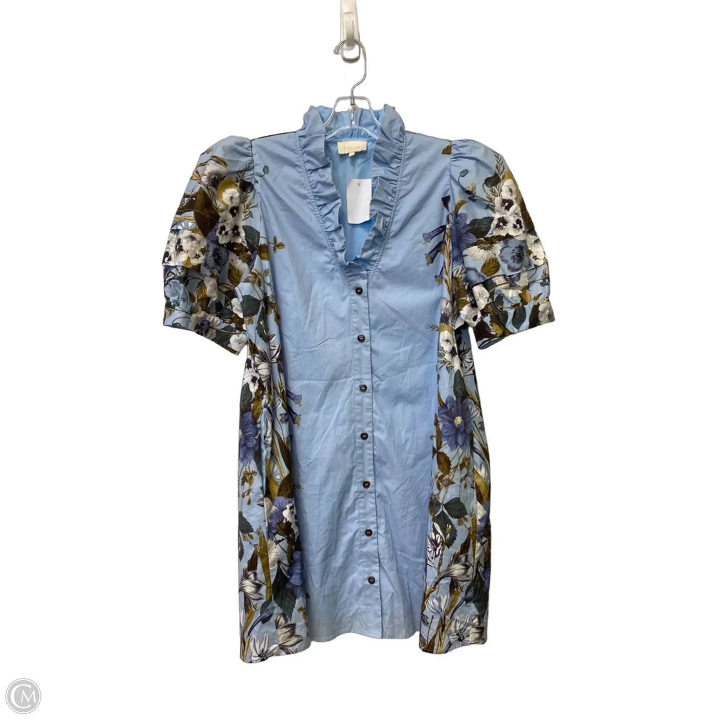 Dress Casual Midi By Entro In Blue, Size: L