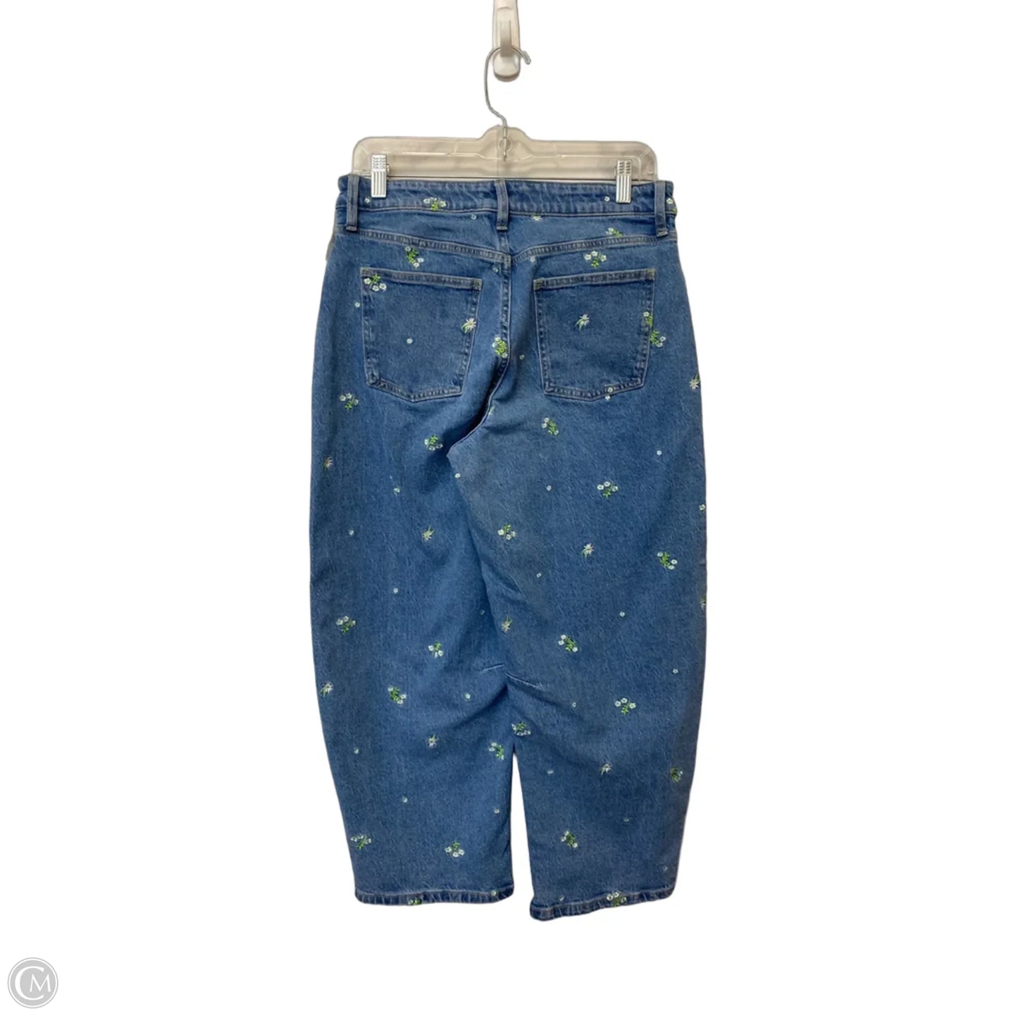 Jeans Wide Leg By Free Assembly In Blue Denim, Size: 4