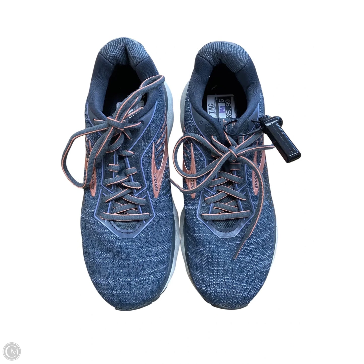 Shoes Athletic By Brooks In Grey, Size: 8.5