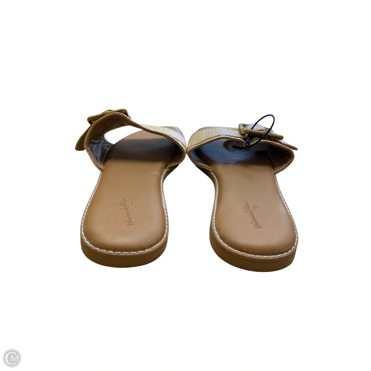 Sandals Flats By Universal Thread In Tan, Size: 8