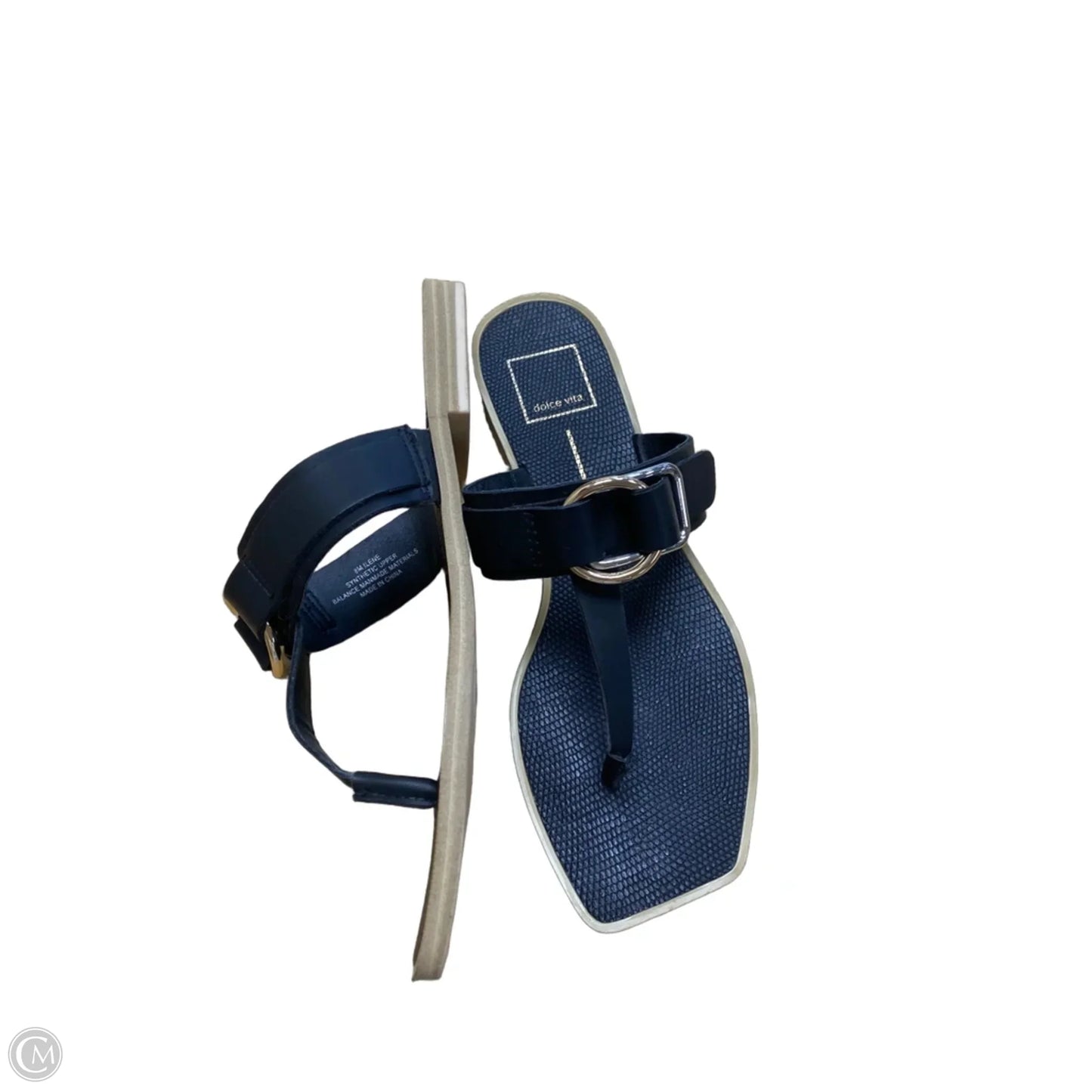 Sandals Flip Flops By Dolce Vita In Black, Size: 8