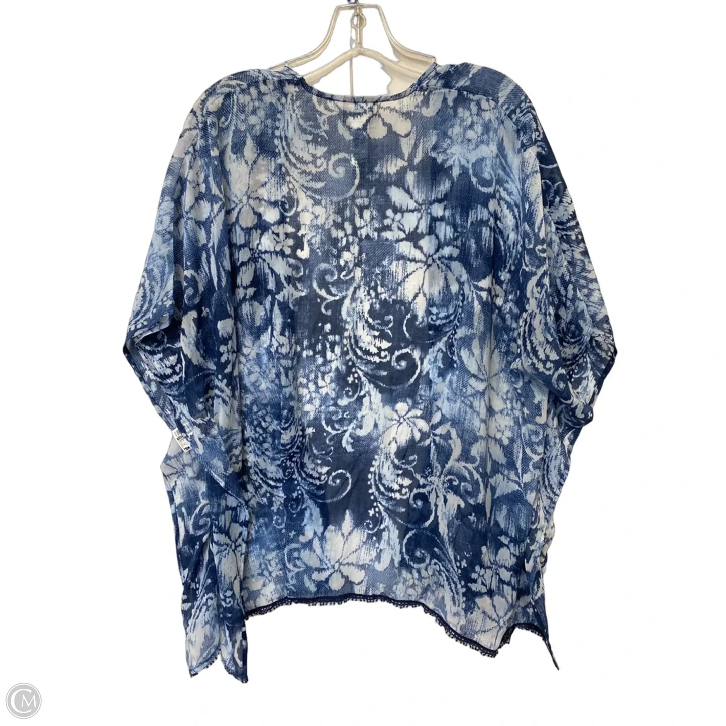 Shawl By Chicos In Blue, Size: L