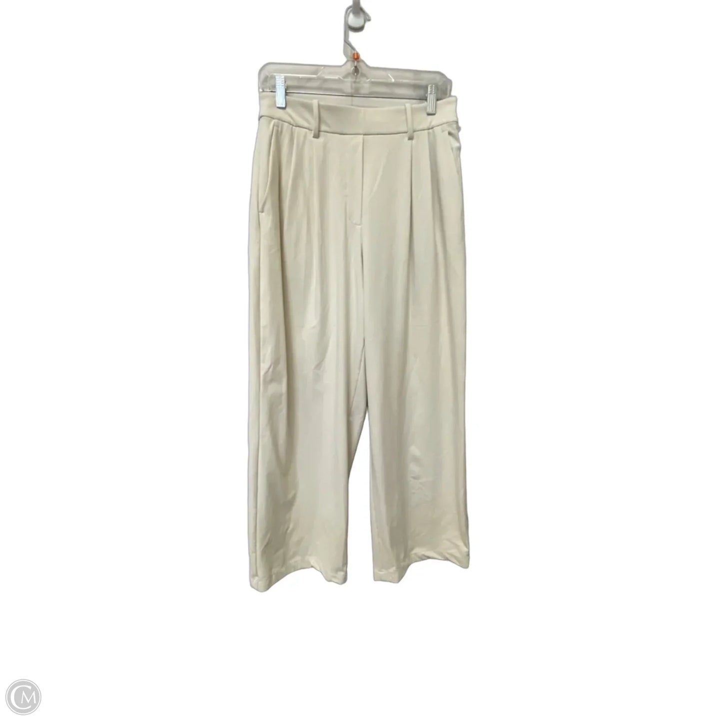 Athletic Pants By Lululemon In Cream, Size: M