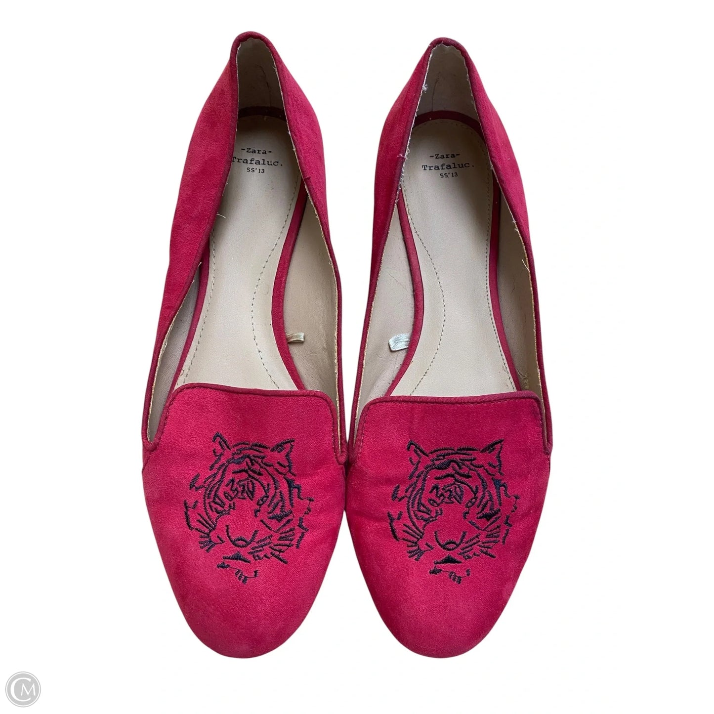 Shoes Flats By Zara In Red, Size: 8