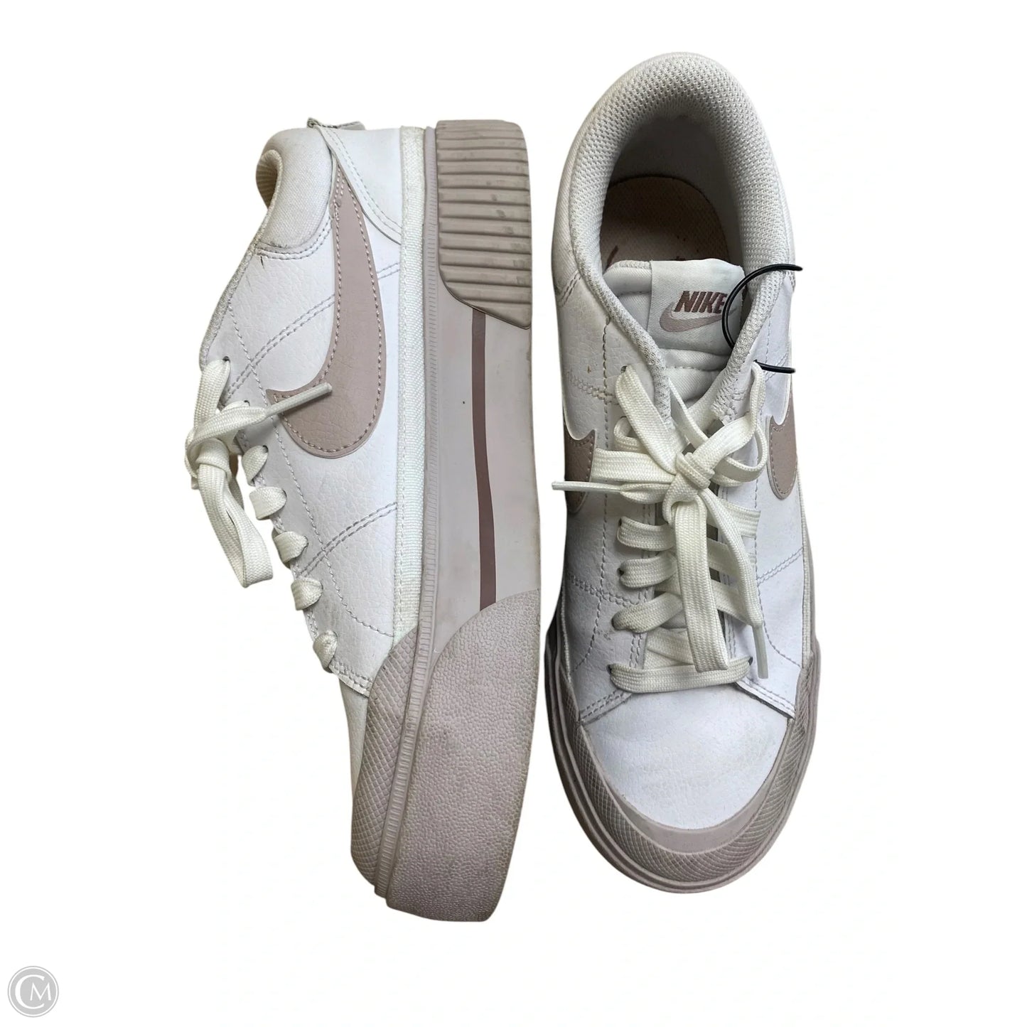 Shoes Sneakers By Nike In White, Size: 8