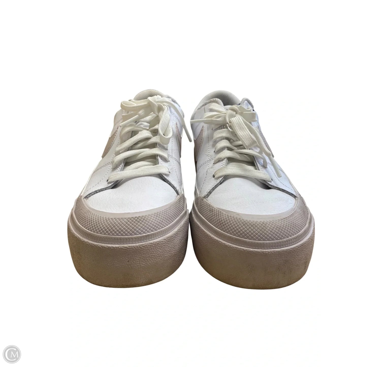 Shoes Sneakers By Nike In White, Size: 8