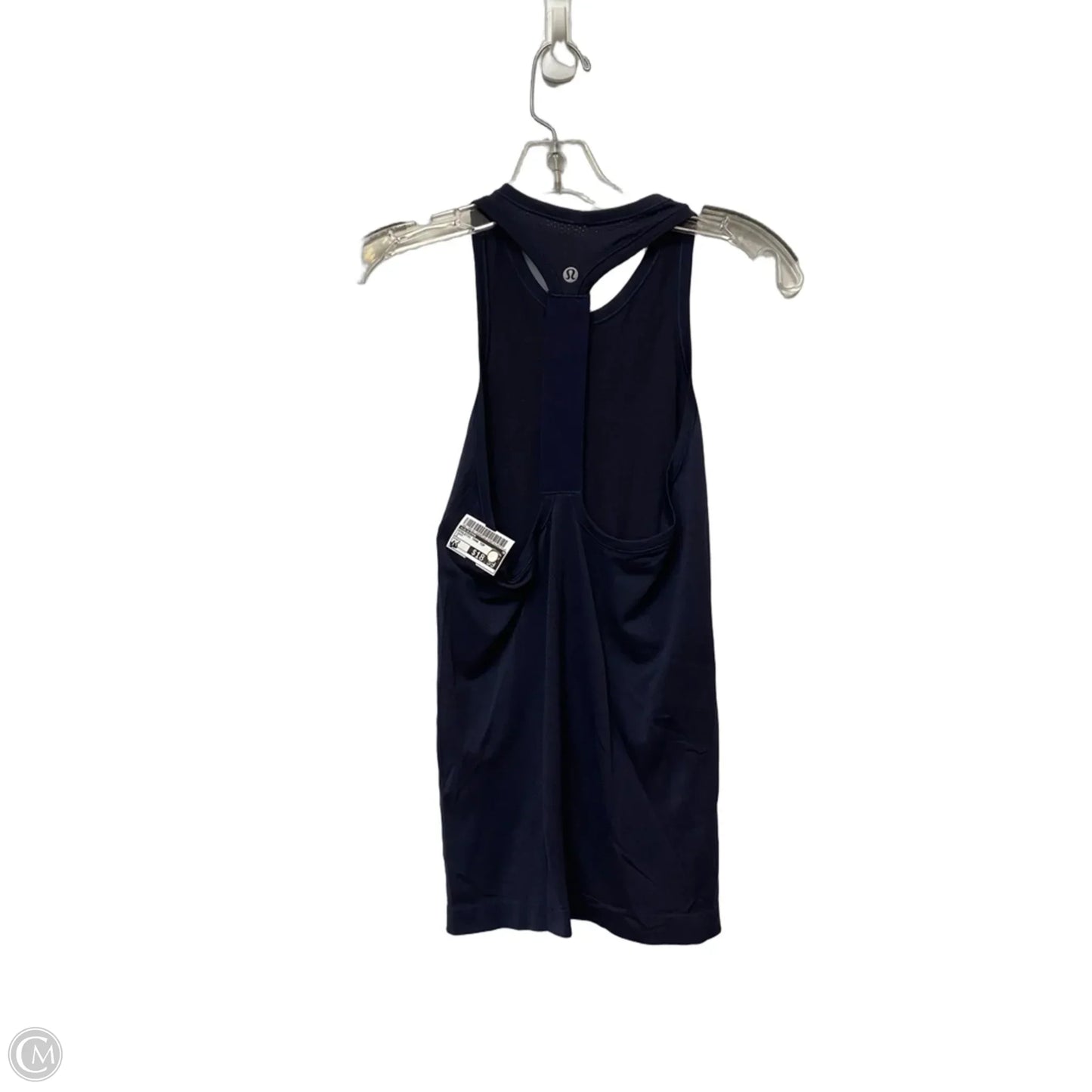 Athletic Tank Top By Lululemon In Navy, Size: 2