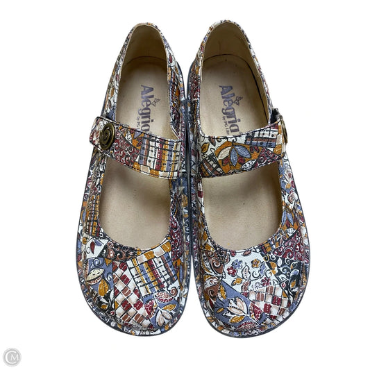 Shoes Flats By Alegria In Multi-colored, Size: 8