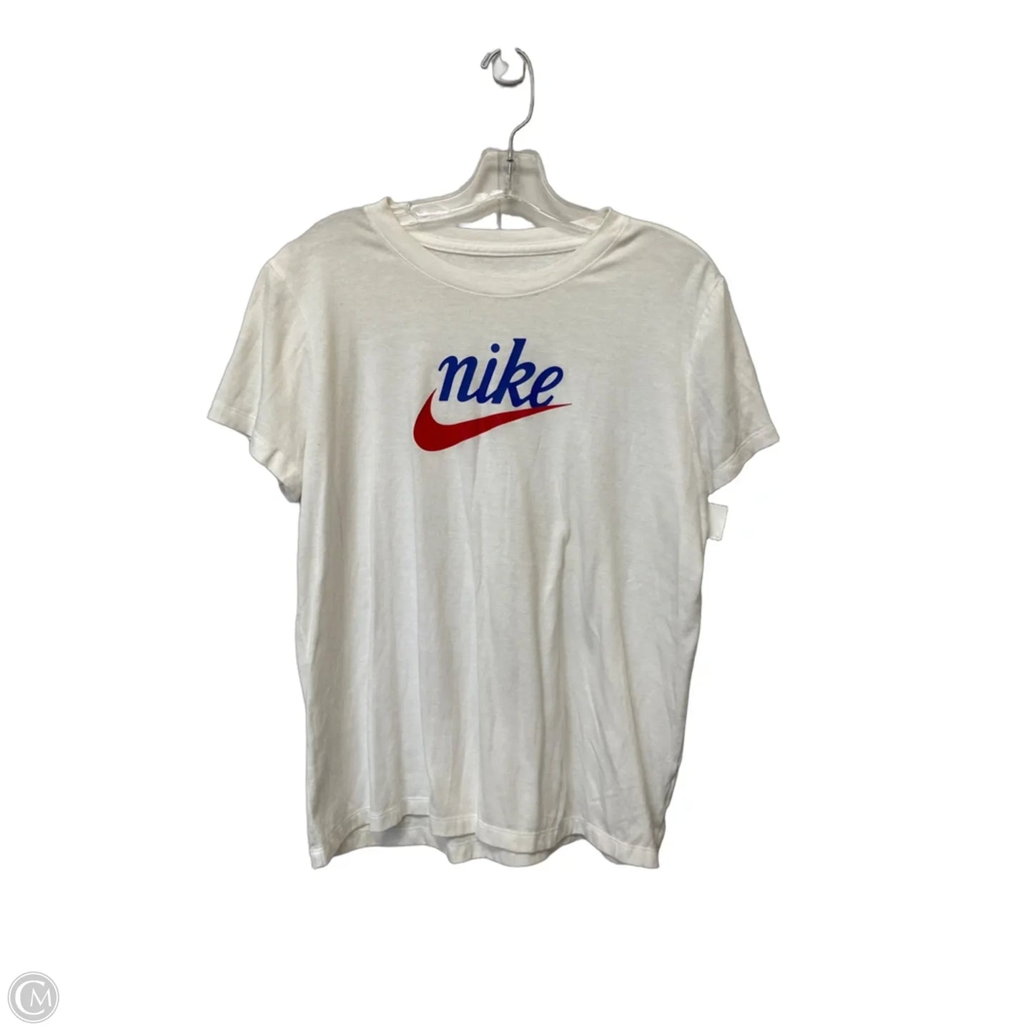Top Short Sleeve By Nike Apparel In White, Size: Xl