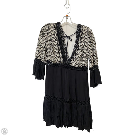 Dress Casual Midi By Free People In Black, Size: 10