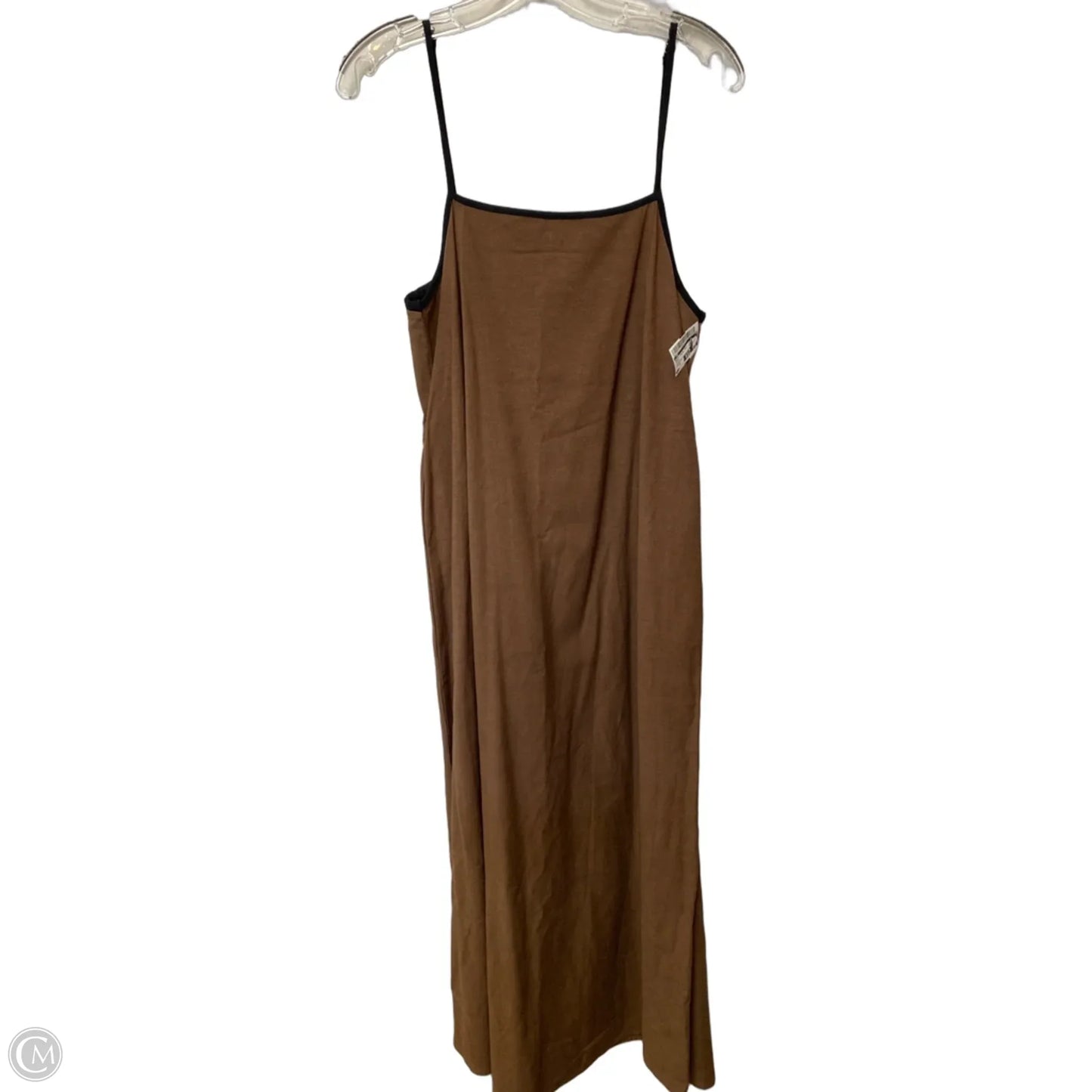 Dress Casual Maxi By Cme In Brown, Size: Xs