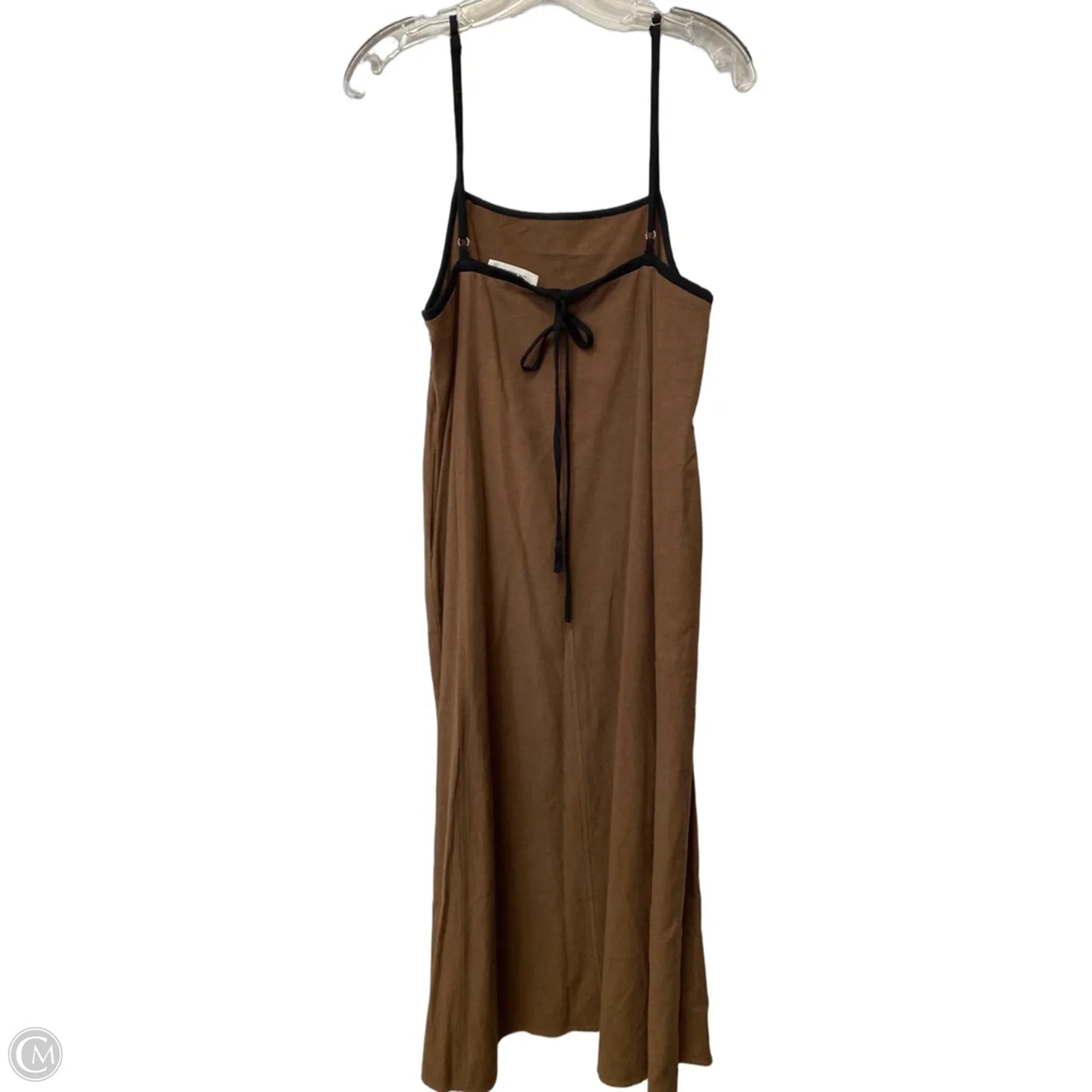 Dress Casual Maxi By Cme In Brown, Size: Xs