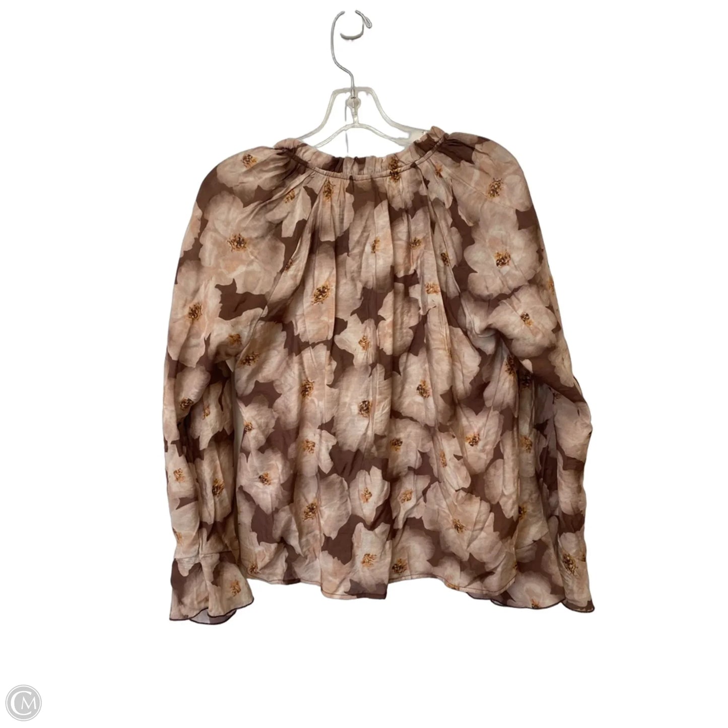 Top Long Sleeve By Melloday In Floral Print, Size: S