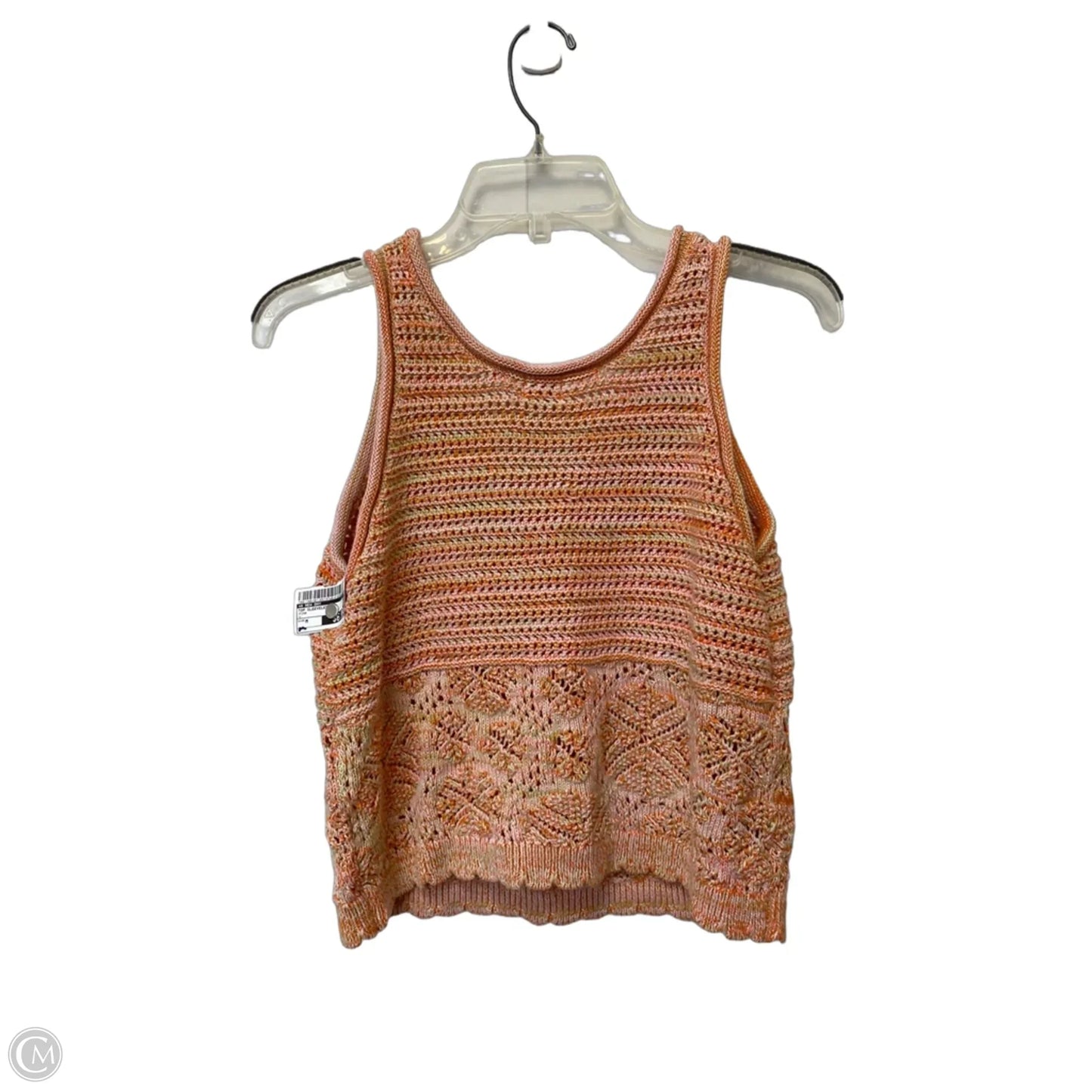 Top Sleeveless By A New Day In Pink, Size: M