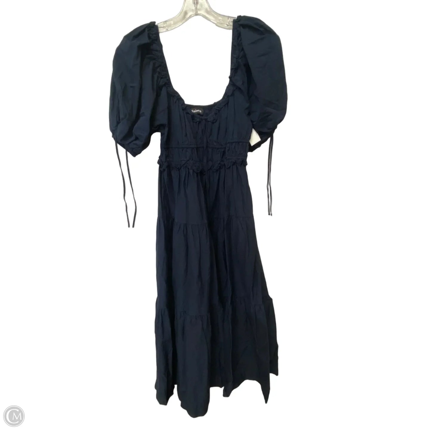 Dress Casual Midi By En Saison In Navy, Size: L