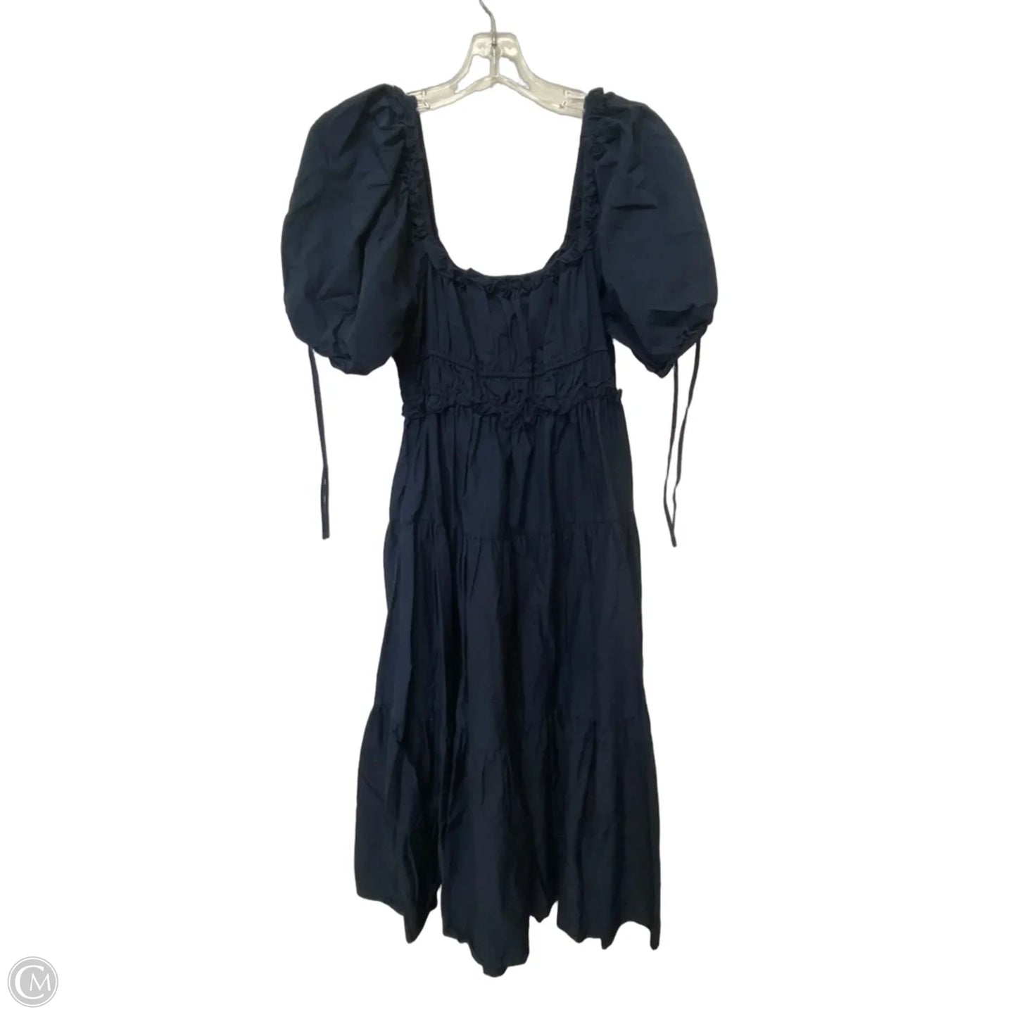 Dress Casual Midi By En Saison In Navy, Size: L