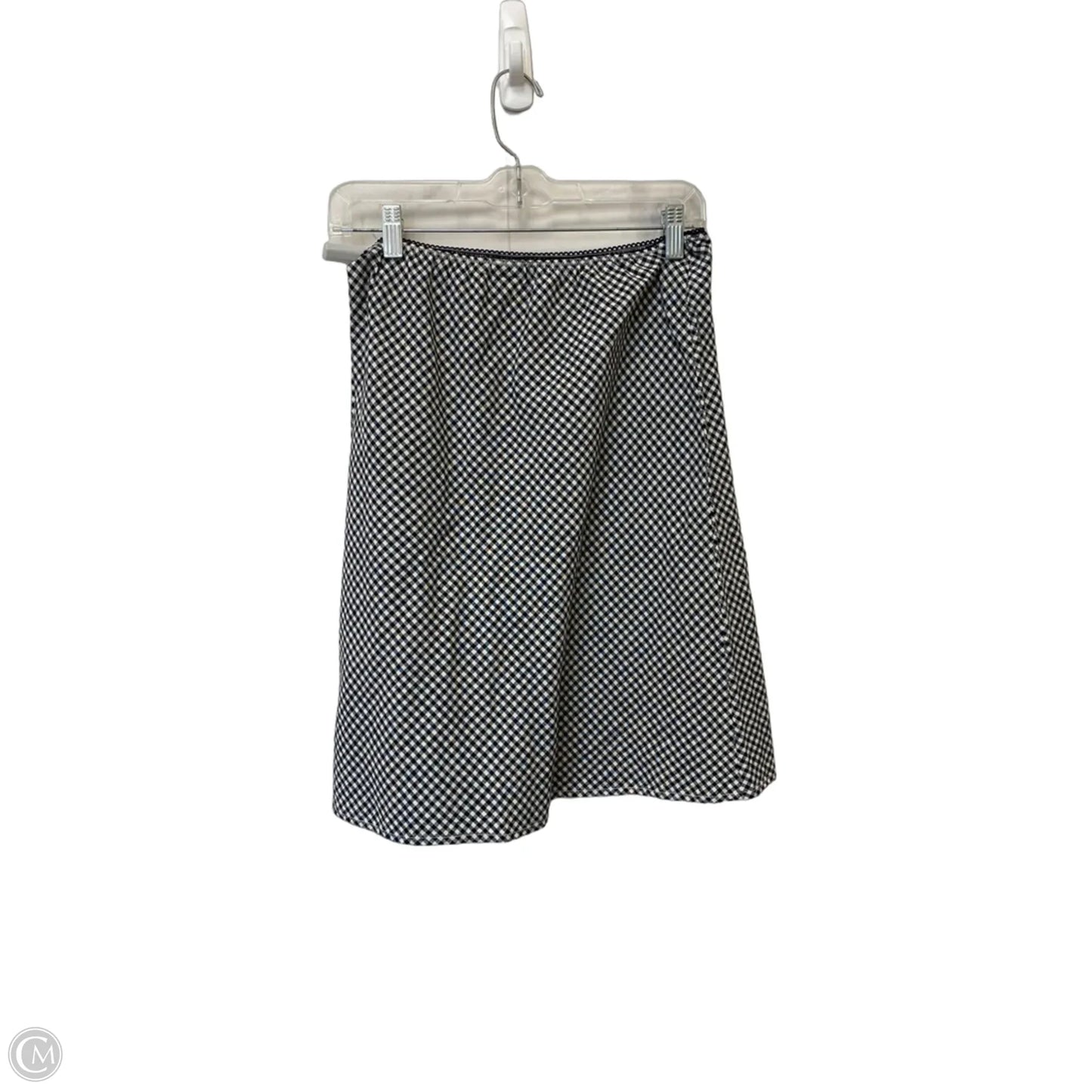 Skirt Midi By Gap In Checkered Pattern, Size: S