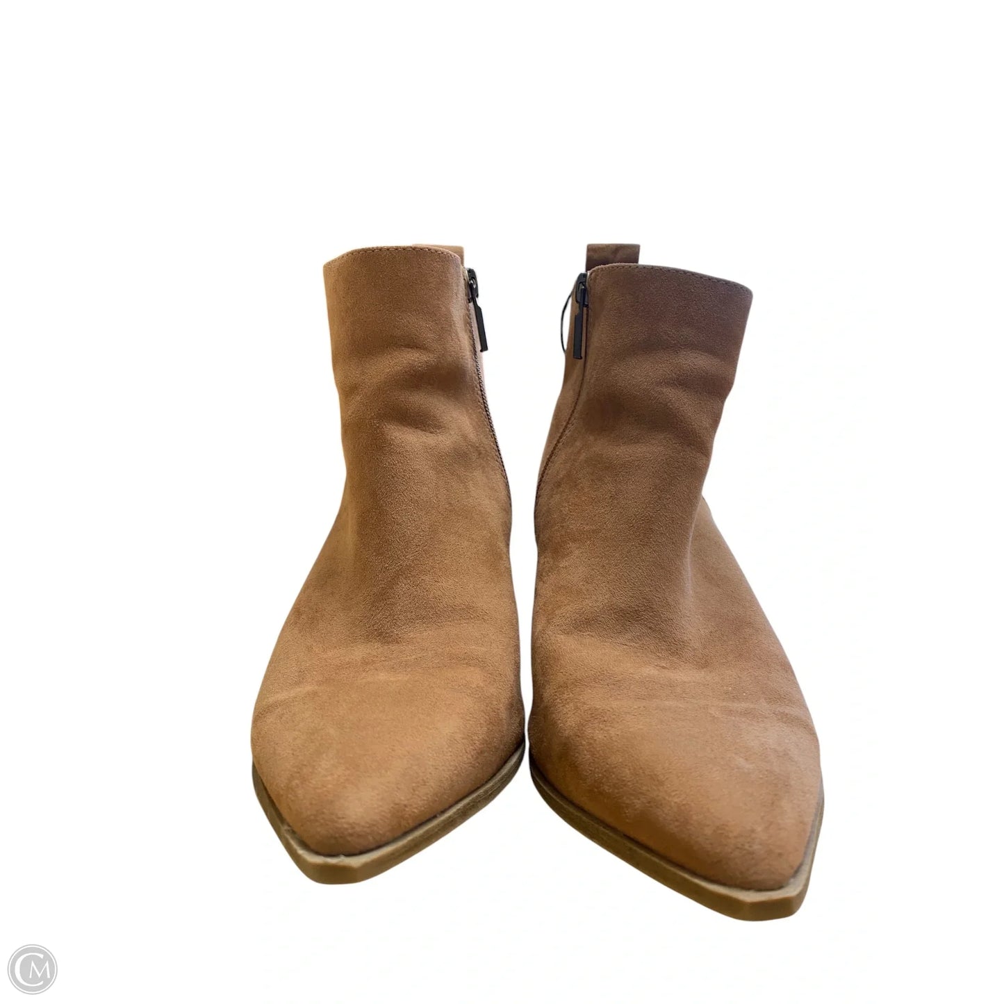 Boots Ankle Heels By Universal Thread In Brown, Size: 7