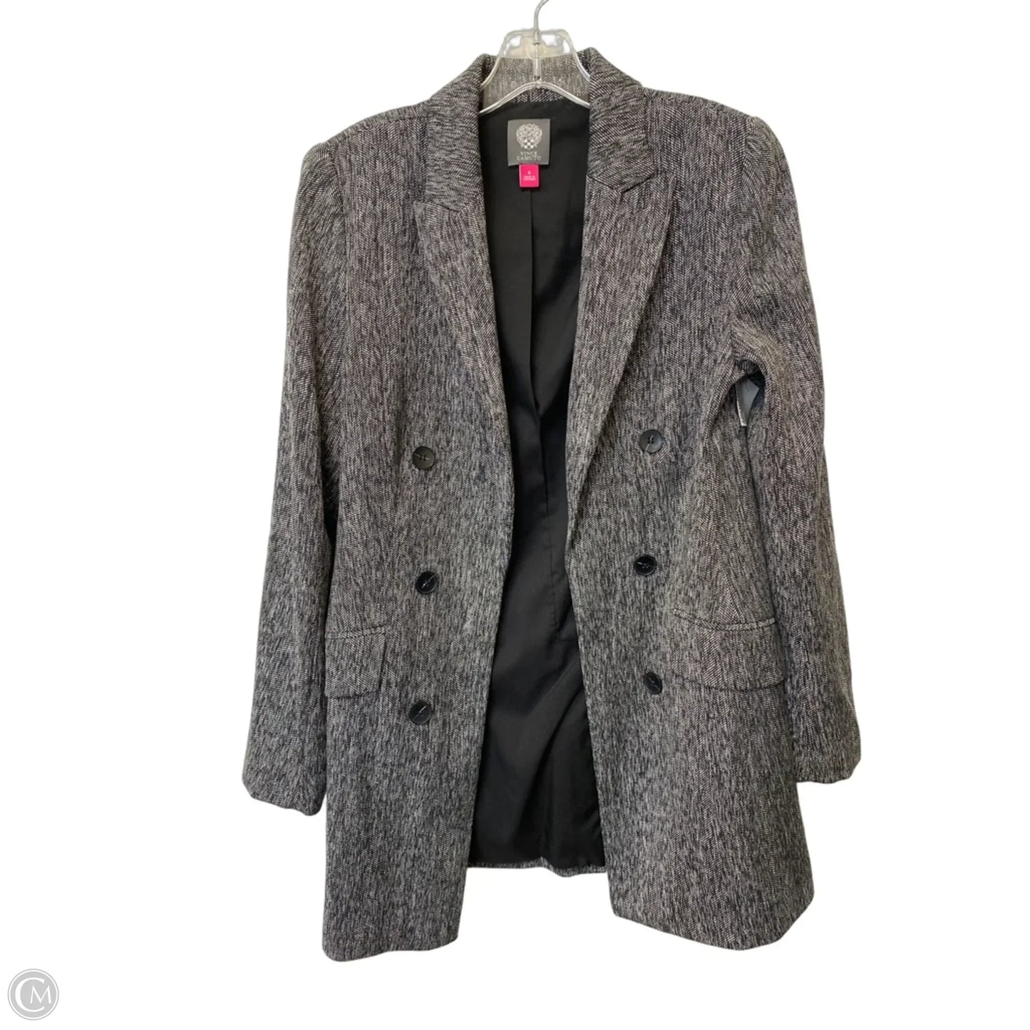 Coat Peacoat By Vince Camuto In Grey, Size: 6