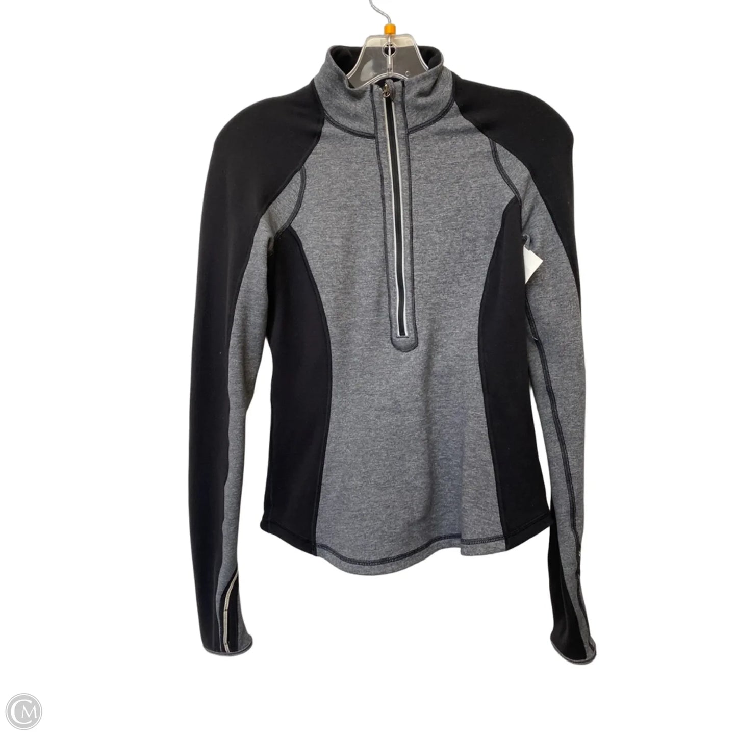 Athletic Jacket By Lululemon In Grey, Size: S