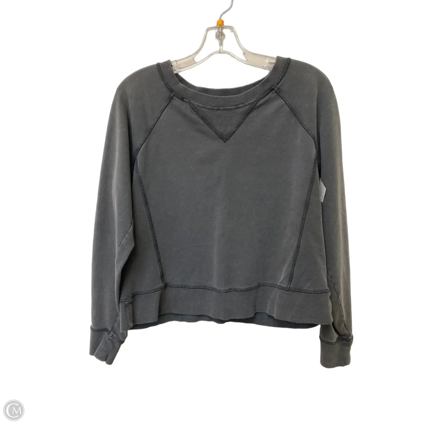 Sweatshirt Crewneck By Lululemon In Grey, Size: S