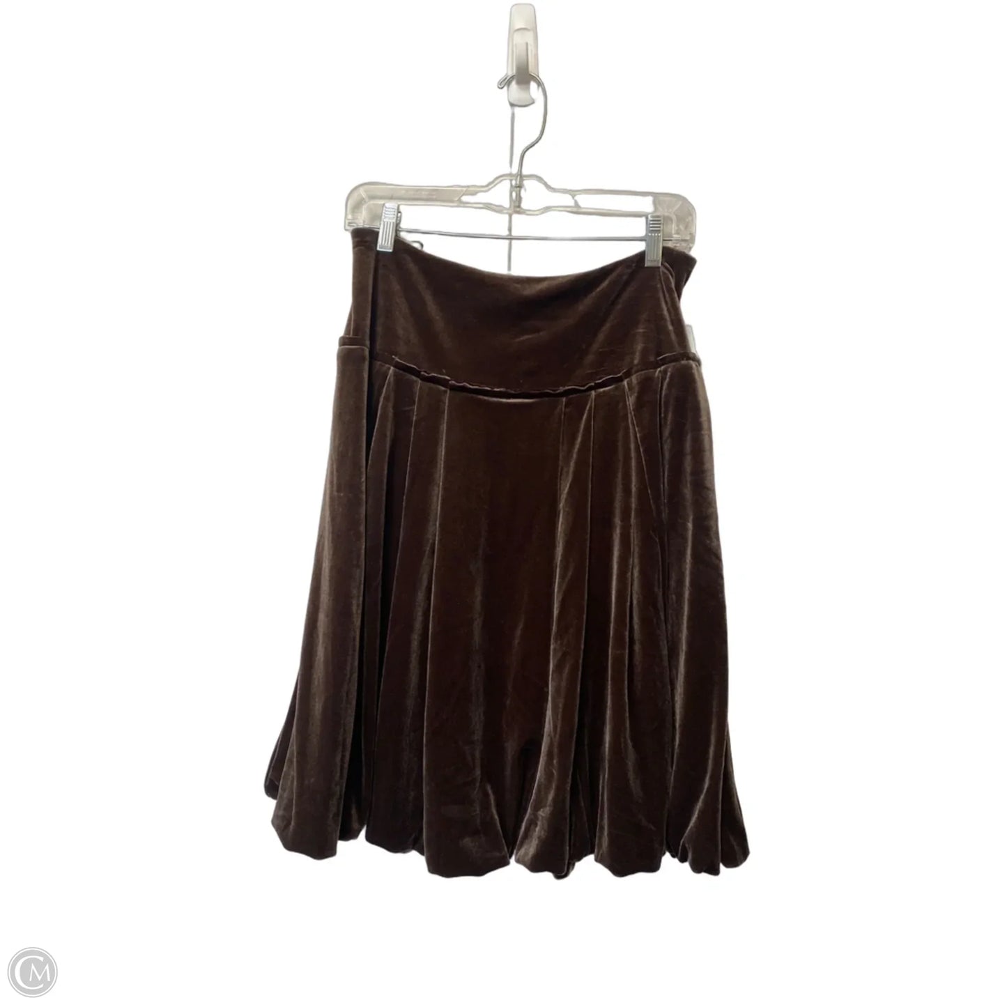 Skirt Midi By Bcbgmaxazria In Brown, Size: M