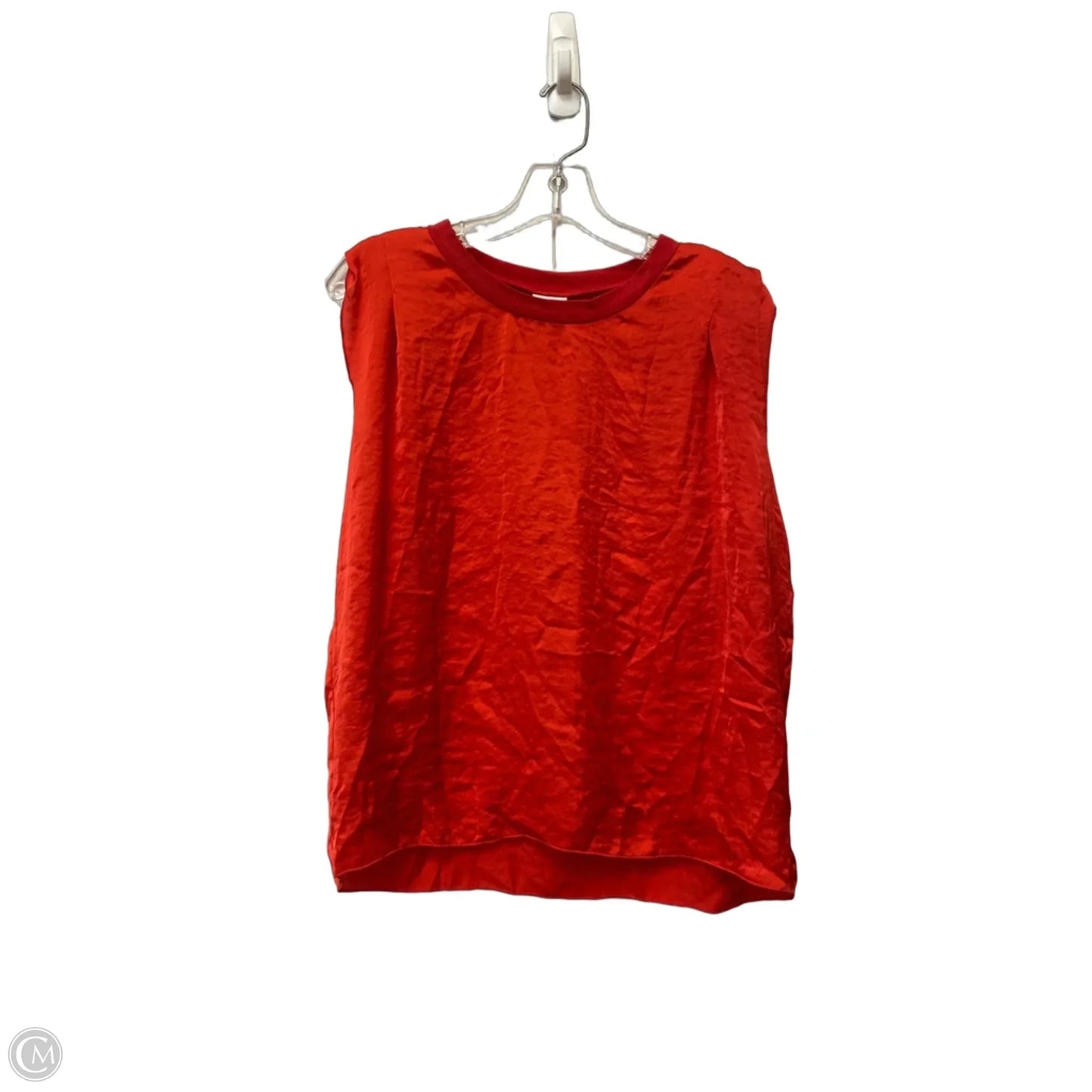 Top Sleeveless By Cabi In Red, Size: S