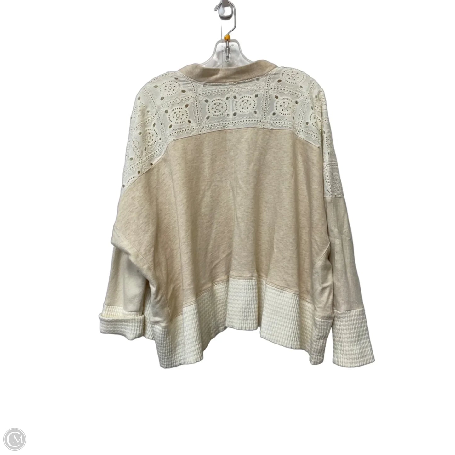 Cardigan By Anthropologie In Cream, Size: S