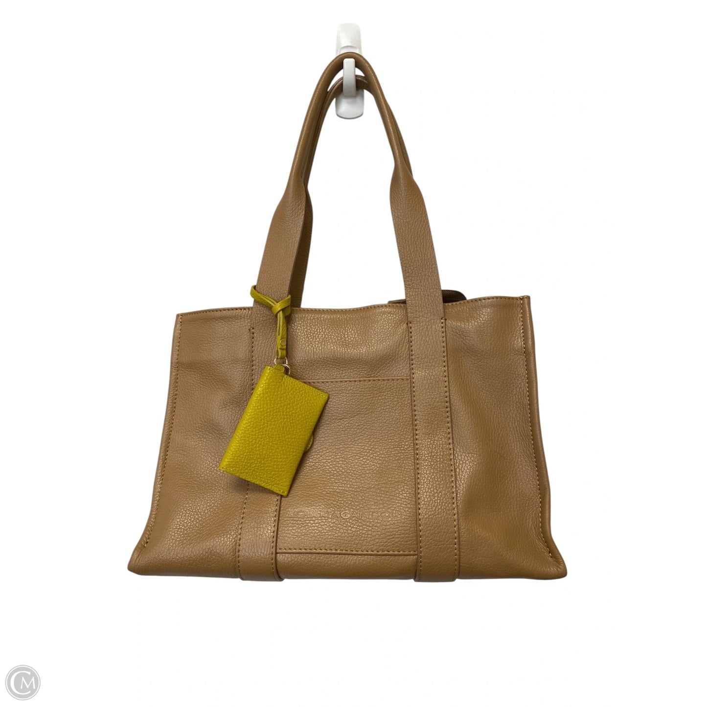 Handbag Leather By Cma, Size: Medium