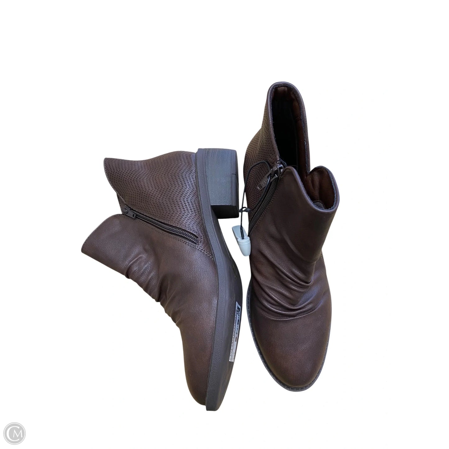 Boots Ankle Heels By Bare Traps In Brown, Size: 9