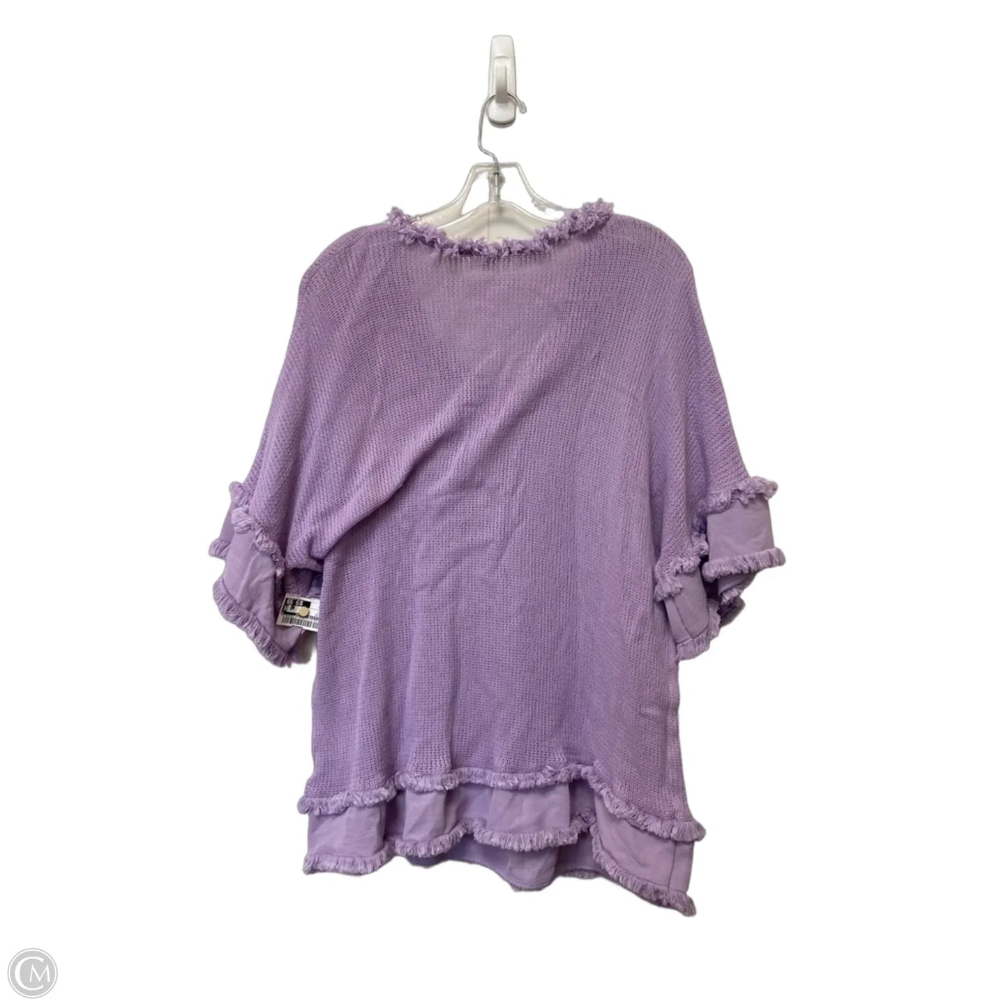 Top Short Sleeve By Clothes Mentor In Purple, Size: Xl