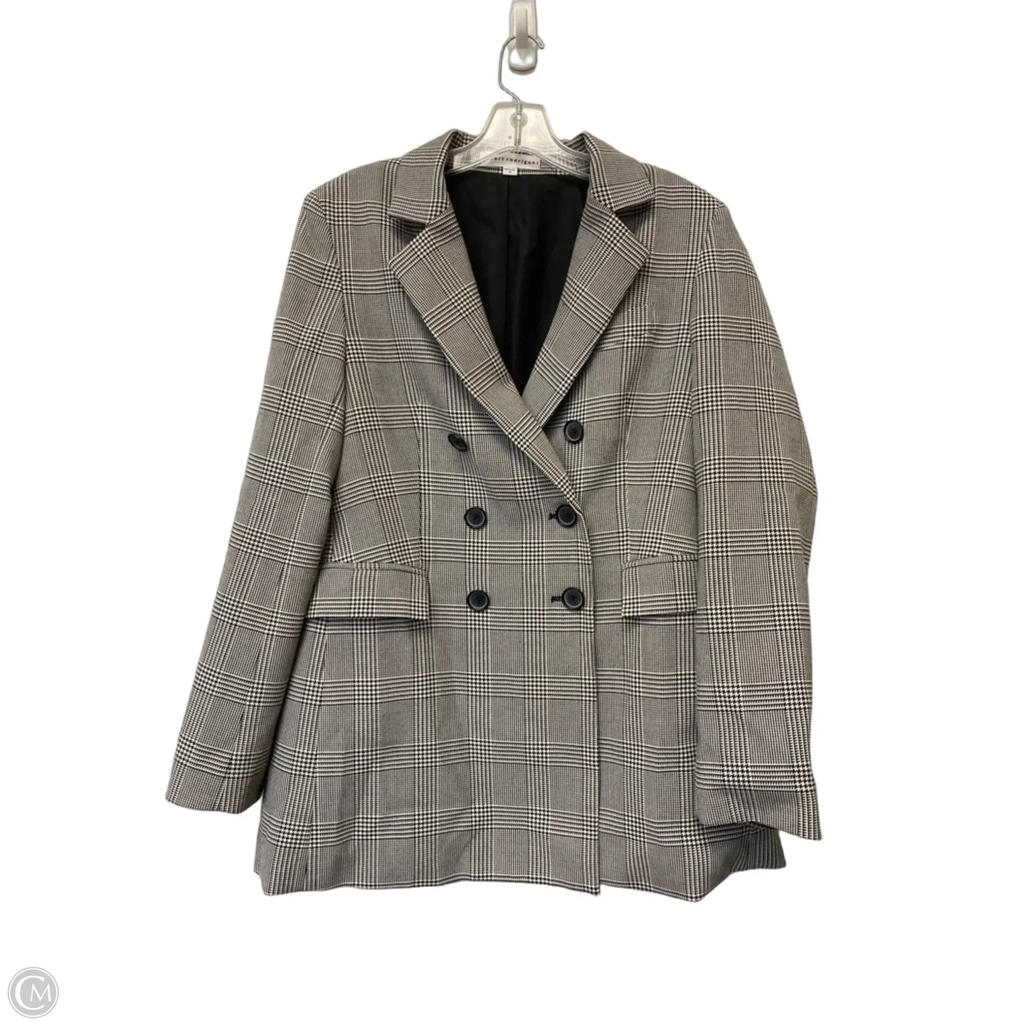 Coat Peacoat By Robert Rodriguez In Plaid Pattern, Size: 12
