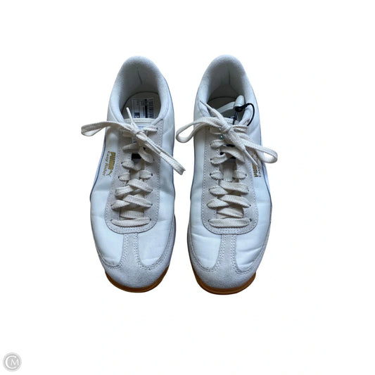 Shoes Sneakers By Puma In Cream, Size: 7