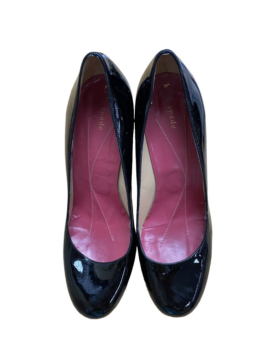 Black Shoes Heels Block Kate Spade, Size 9.5