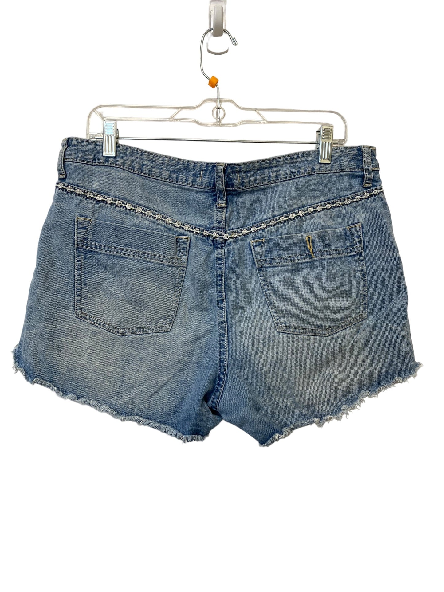 Shorts By Free People In Blue Denim, Size: 12