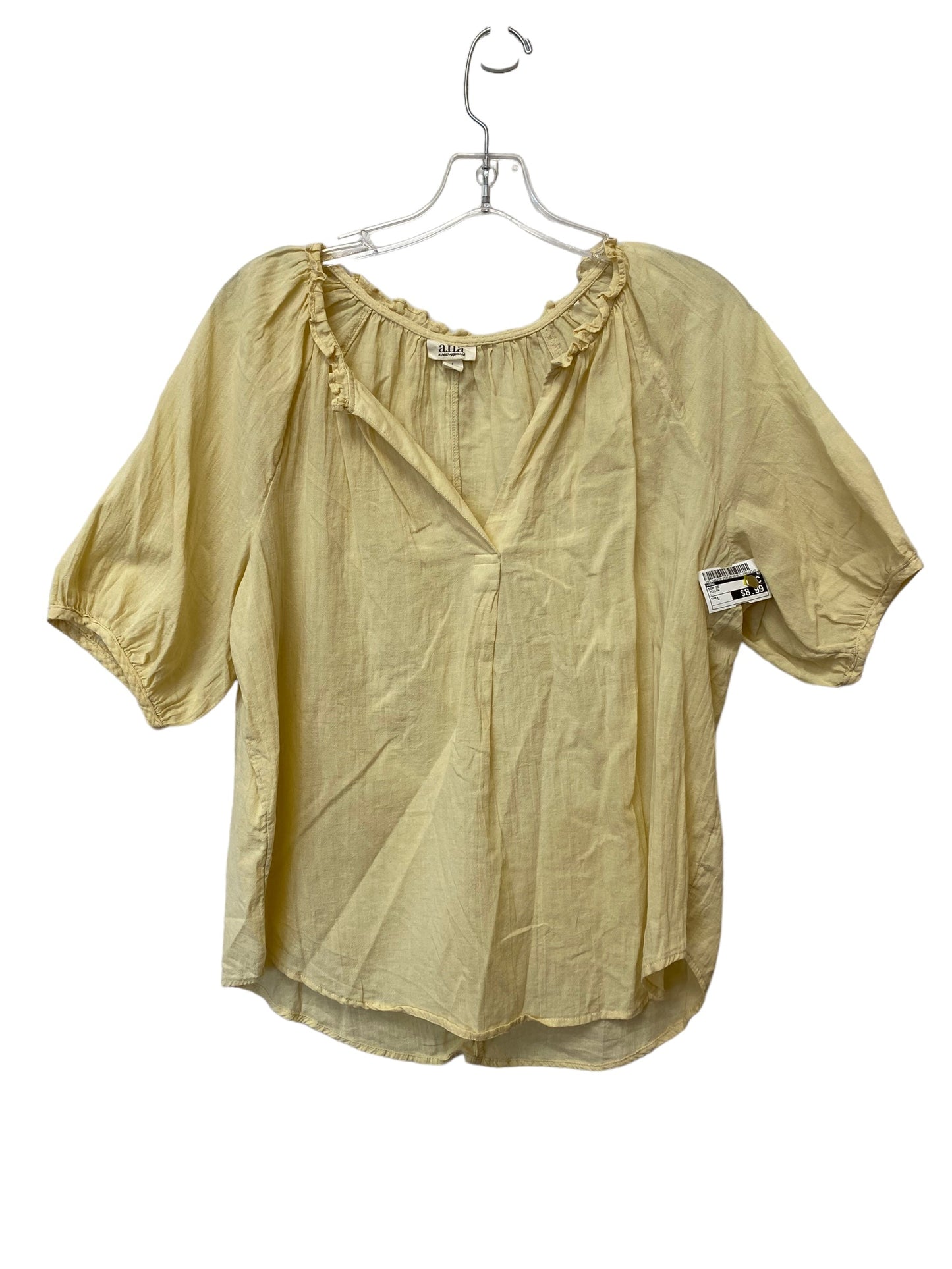 Top Short Sleeve By Ana  Size: L