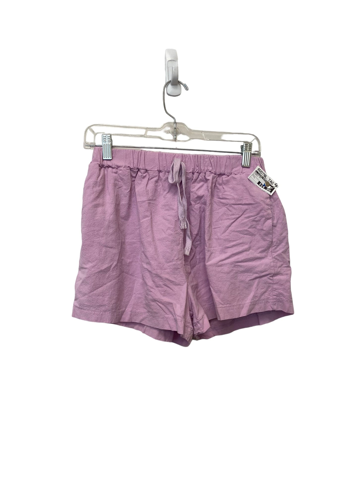 Purple Shorts Set Clothes Mentor, Size L