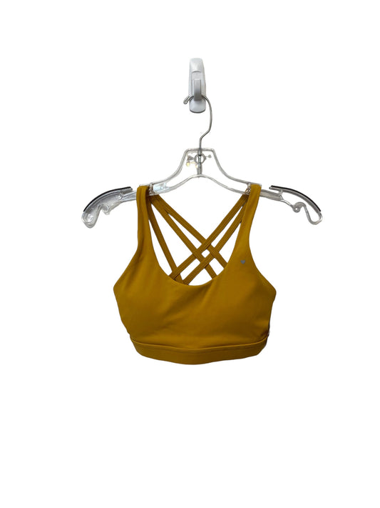 Yellow Athletic Bra Clothes Mentor, Size Xs