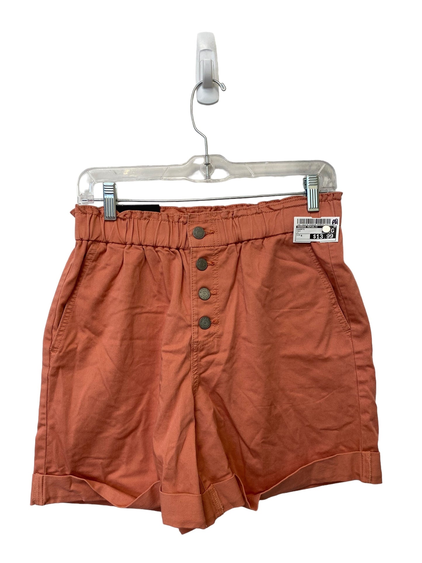 Red Shorts Banana Republic, Size 4