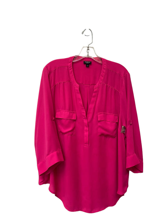 Pink Top 3/4 Sleeve Torrid, Size 1