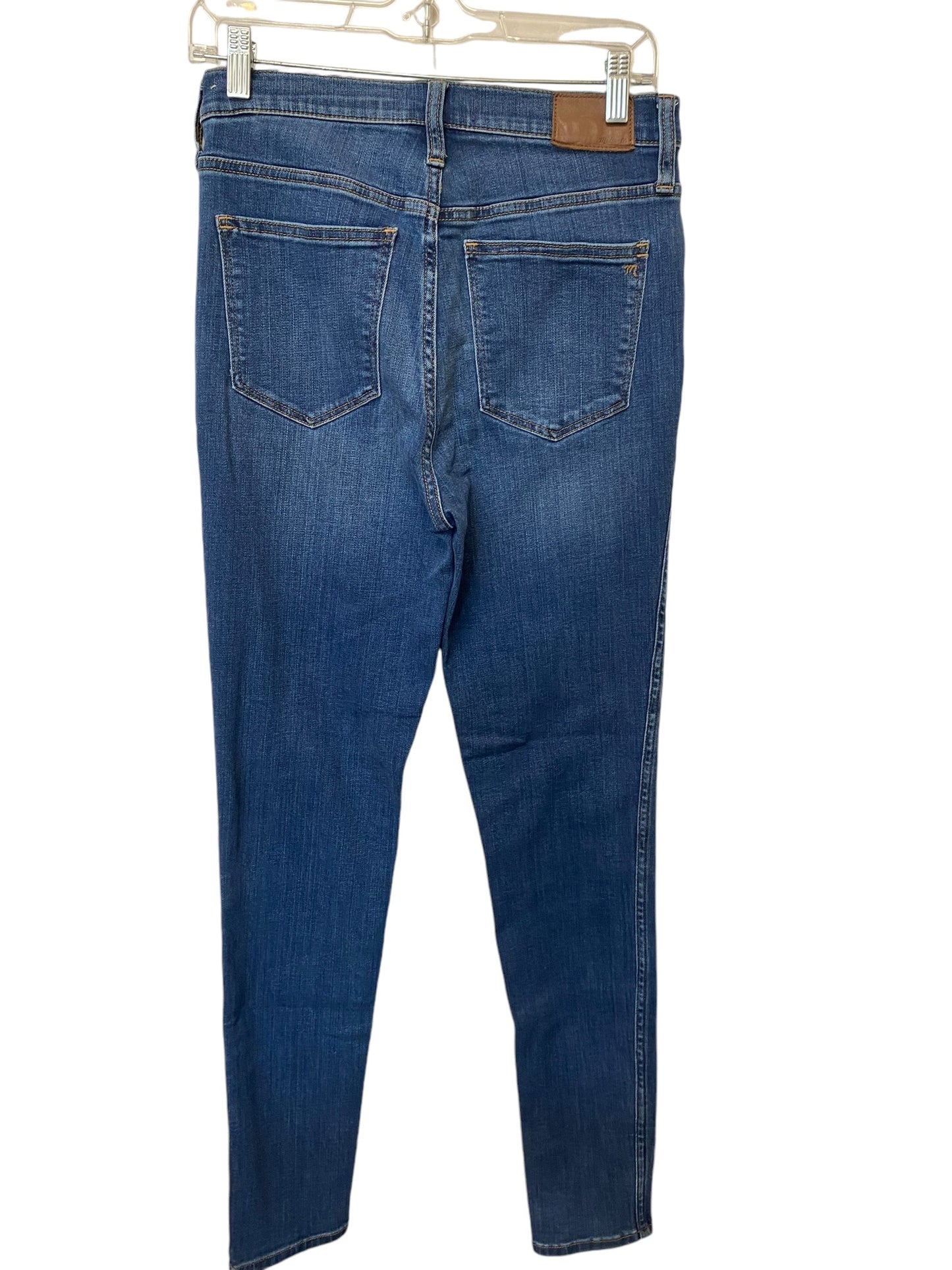 Jeans Skinny By Madewell In Blue Denim, Size: 6l