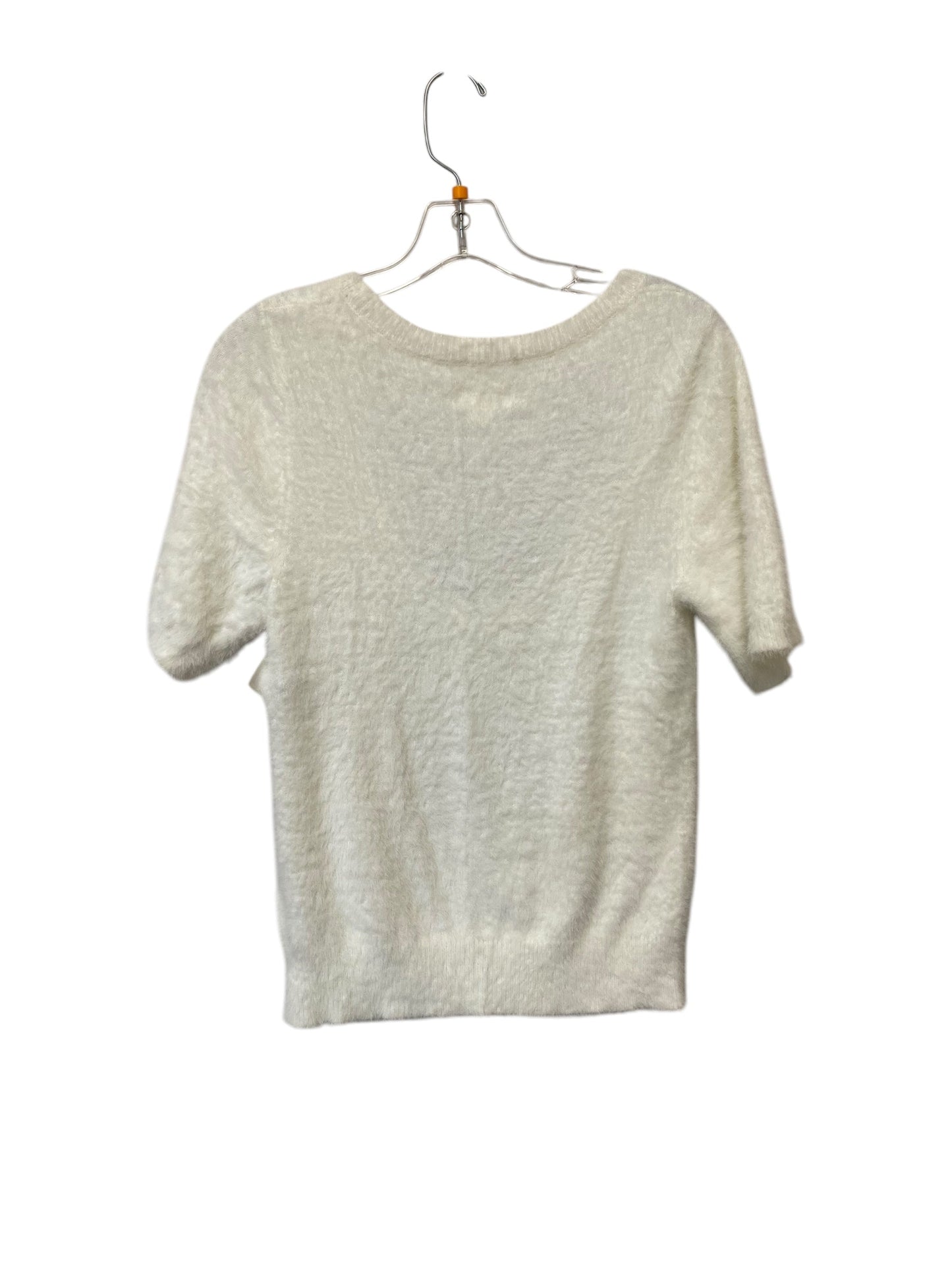 Top Short Sleeve By Maeve In White, Size: M