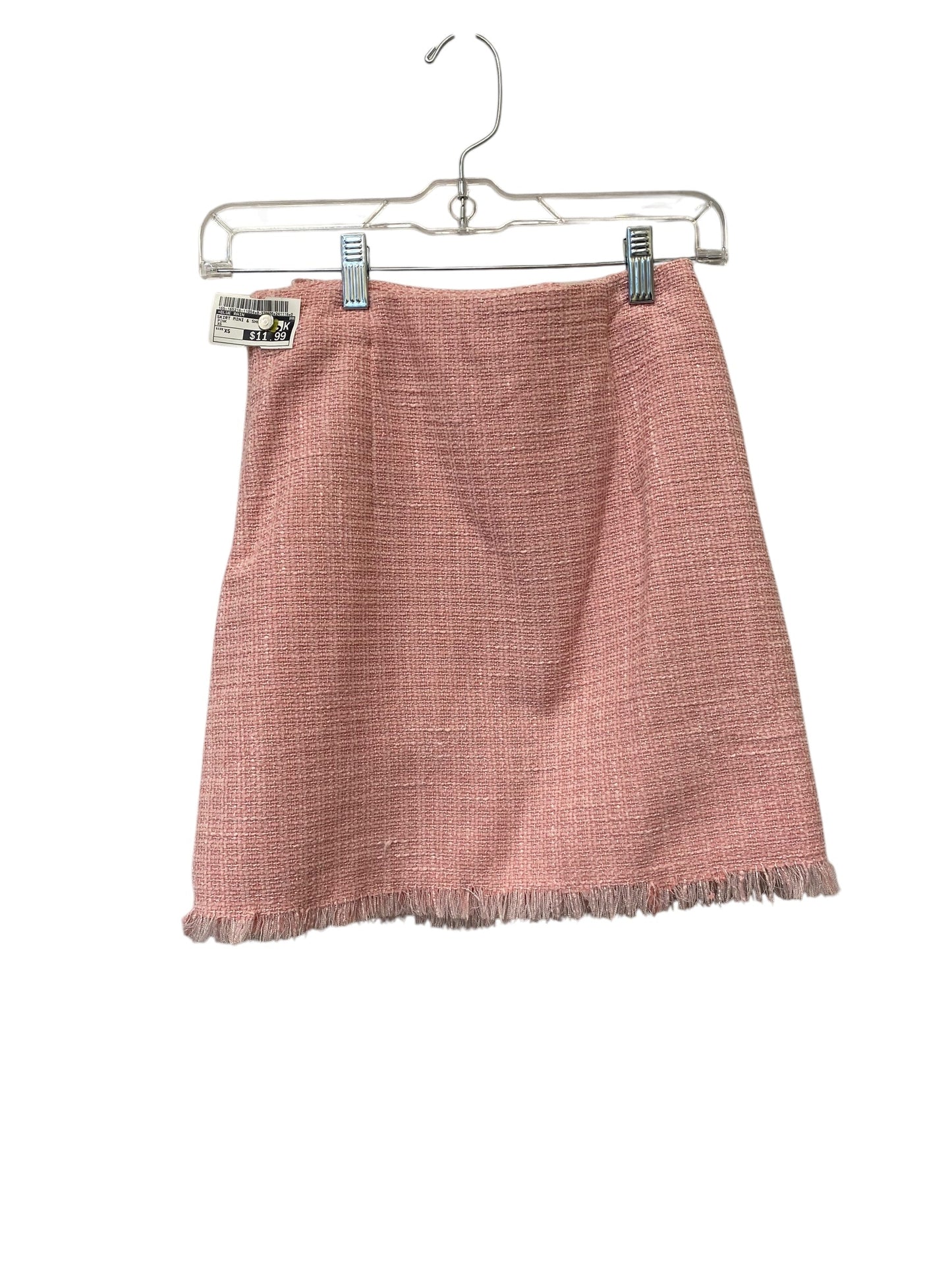 Skirt Mini & Short By Blue Rain In Pink, Size: Xs