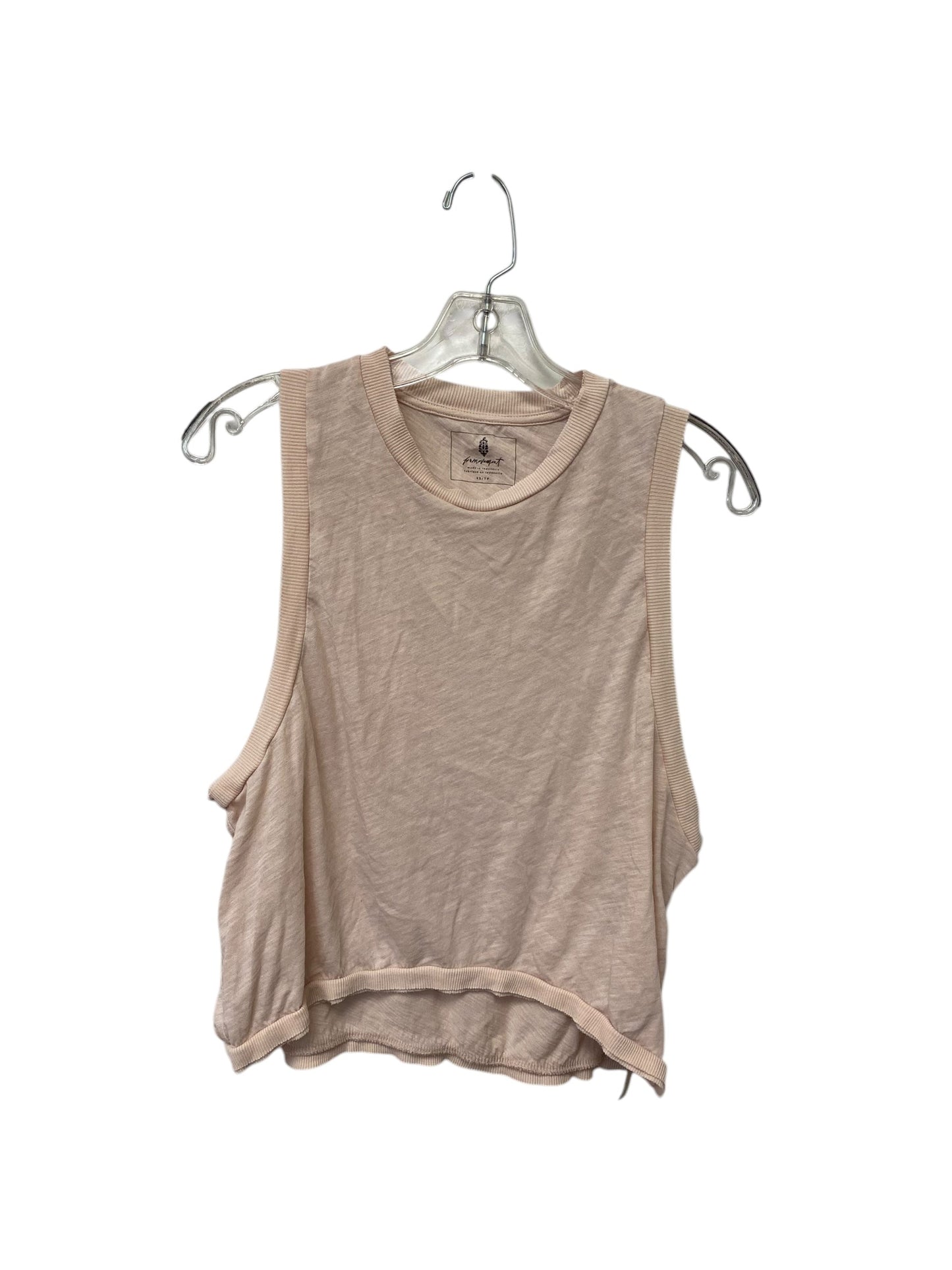 Athletic Tank Top By Free People In Pink, Size: Xs