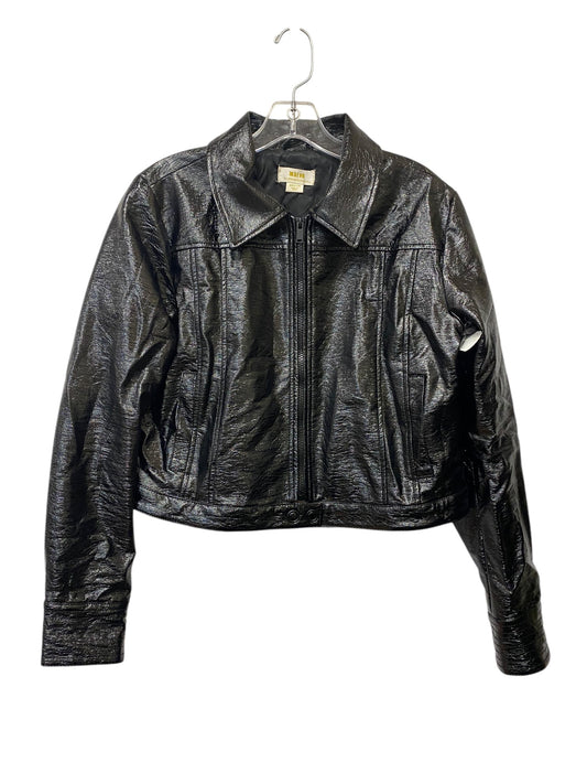 Jacket Moto By Maeve In Black, Size: M