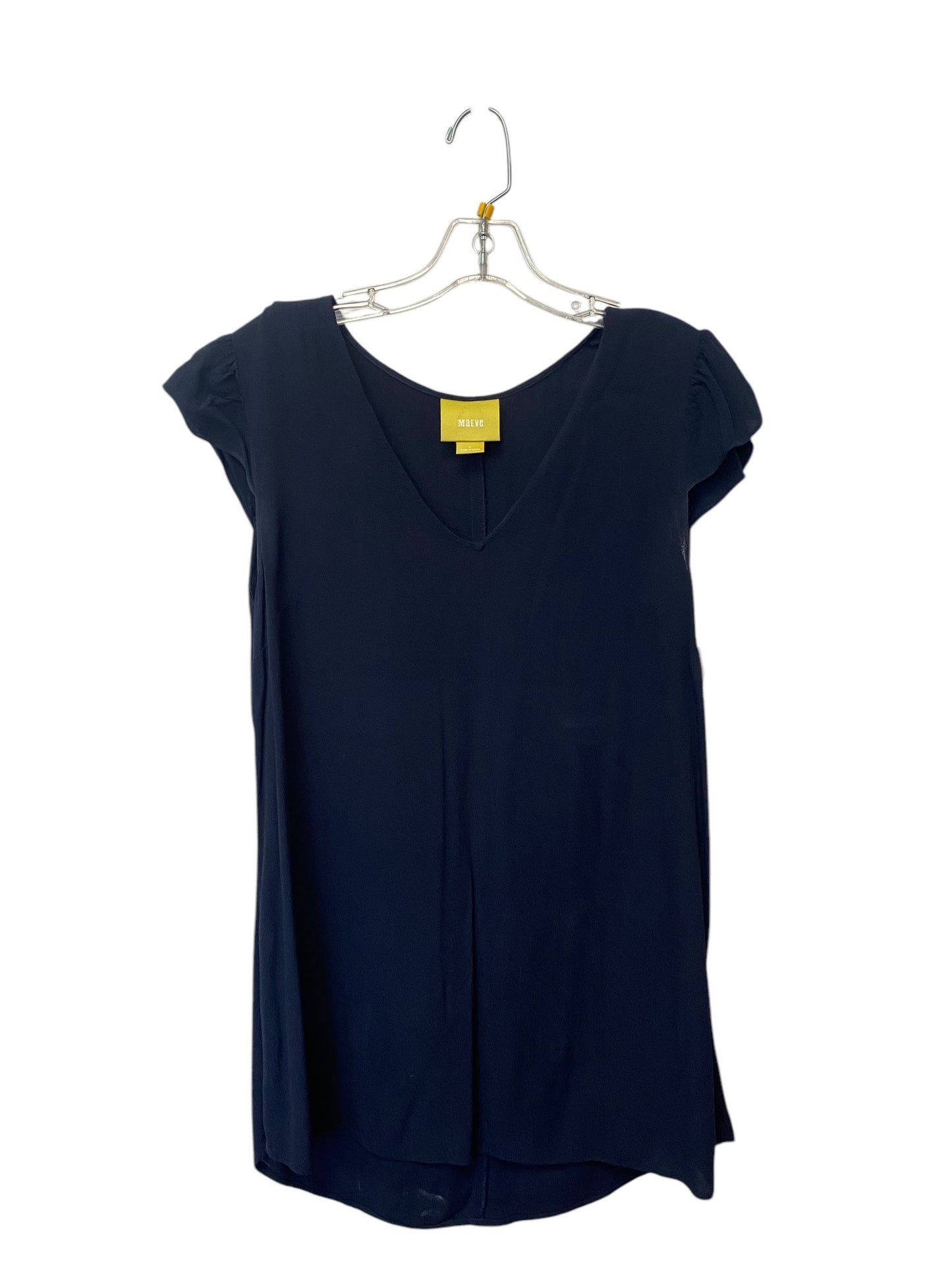 Top Sleeveless By Maeve In Navy, Size: 4