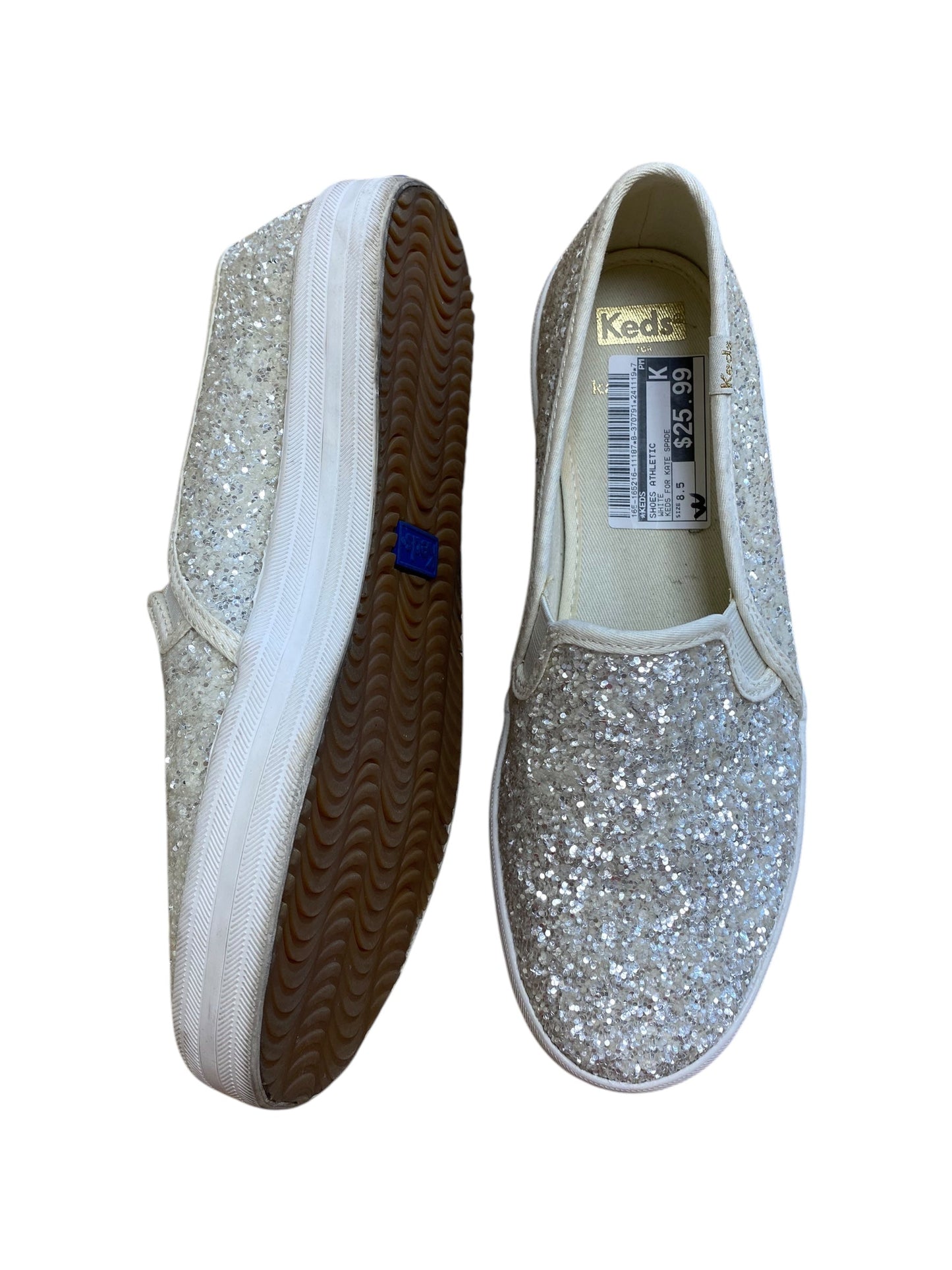 Shoes Athletic By Keds In White, Size: 8.5