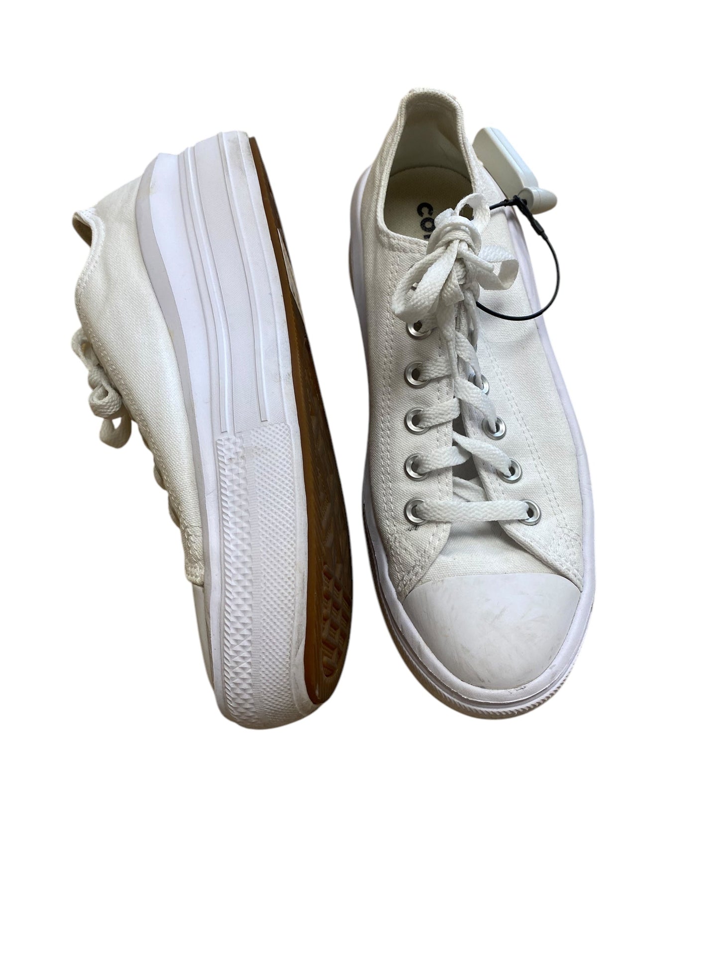 Shoes Sneakers Platform By Converse In White, Size: 8.5