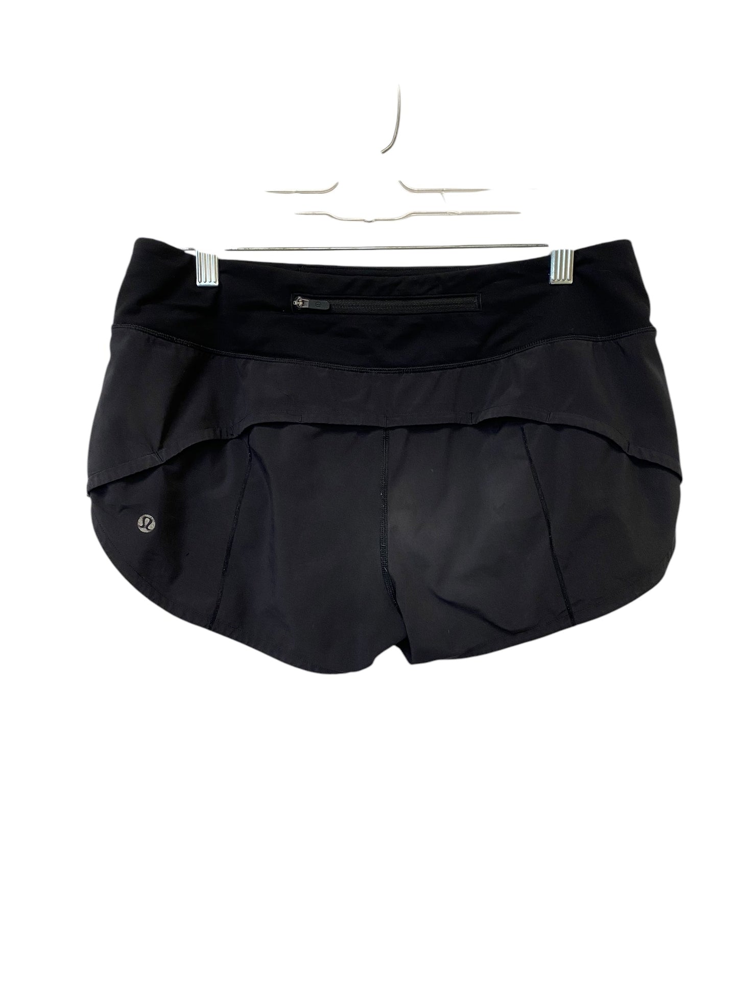 Athletic Shorts By Lululemon In Black, Size: 6