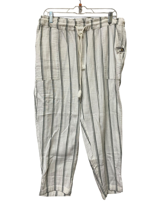 Pants Linen By Madewell In White, Size: M